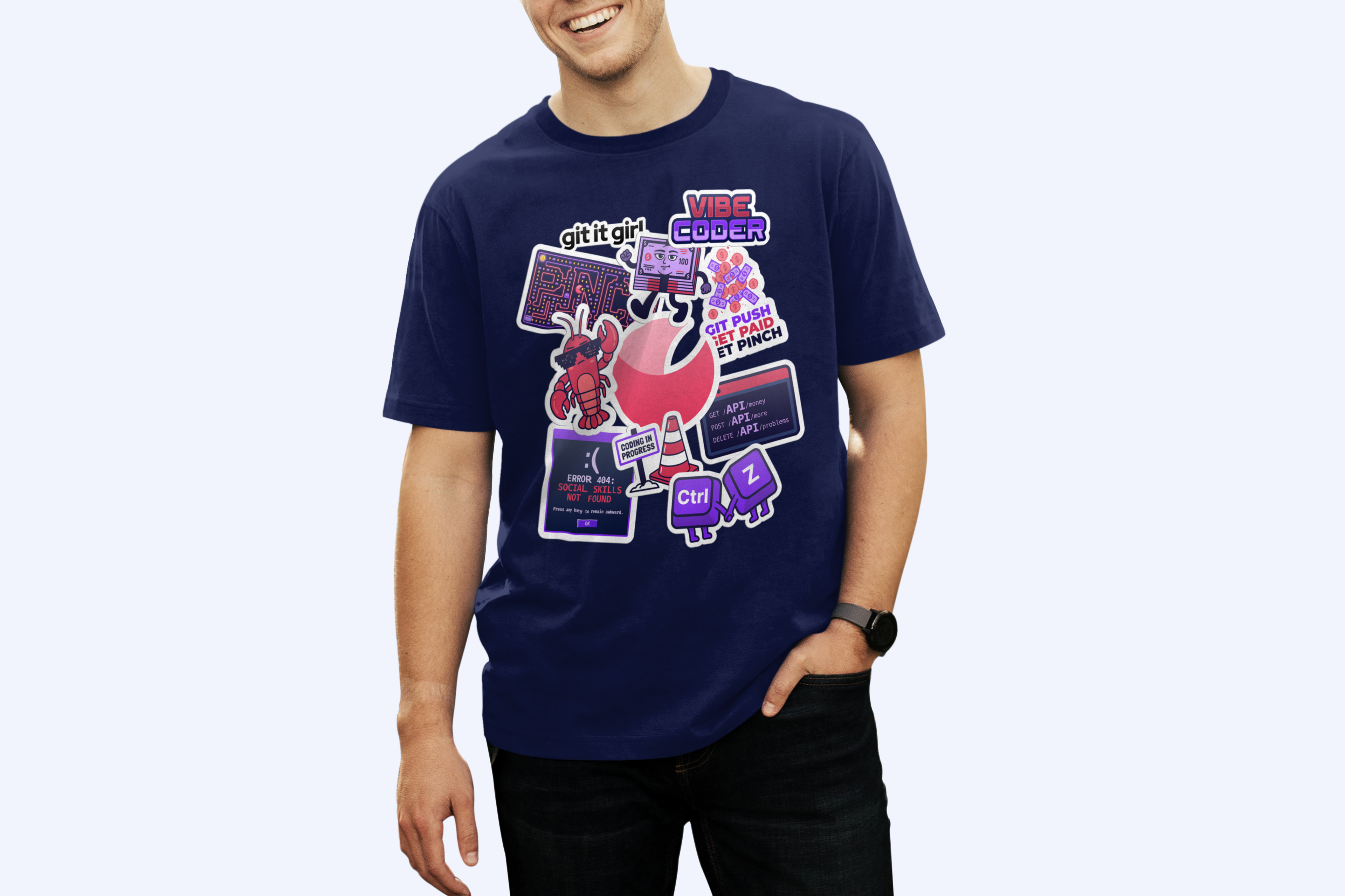 Sticker Stacker T-Shirt